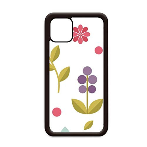 Illustration Flower Plant Paint for iPhone 12 Pro Max Cover for Apple Mini Mobile Case Shell
