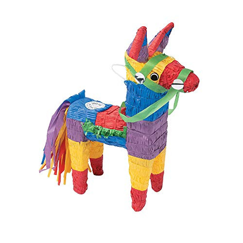 Fun Express - Donkey Pinata for Cinco de Mayo - Party Decor - General Decor - Pinatas - Cinco de Mayo - 1 Piece
