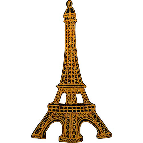 Eiffel Tower Badge Embroidery Patch Iron/Sew On French Paris France Souvenir