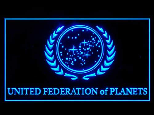 Star Trek United Federation of Planets Led Light Sign
