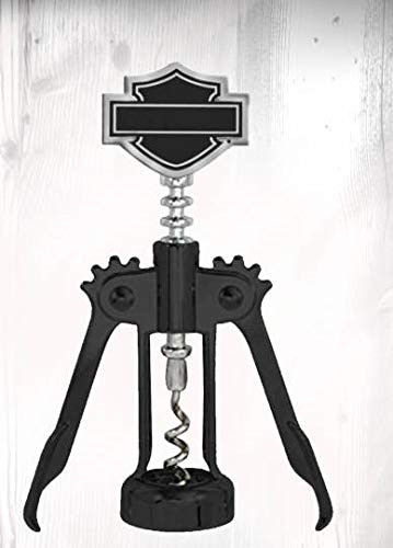 Harley-Davidson Silhouette Bar  and  Shield Corkscrew Wine Opener HDL-18586