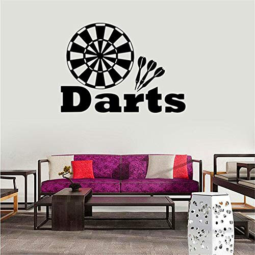 Wall Decal Sticker Dartboard Target Wall Decoration Mural Removable Self Adhesive PVC Vinyl Mural 4361cm
