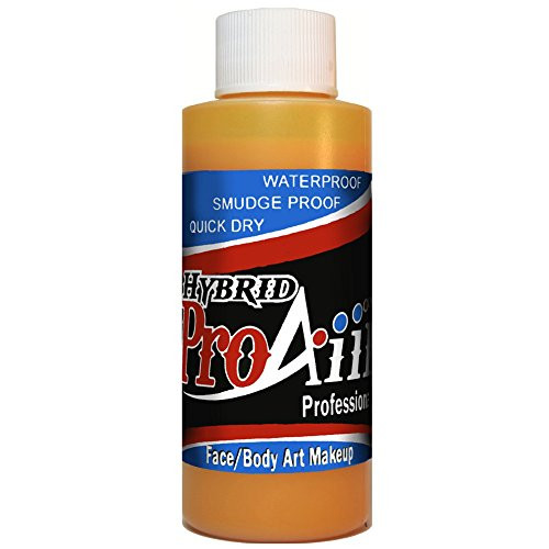 Face Painting Makeup  ProAiir Waterproof Makeup - 2.1 oz -60ml- Yolk Yellow