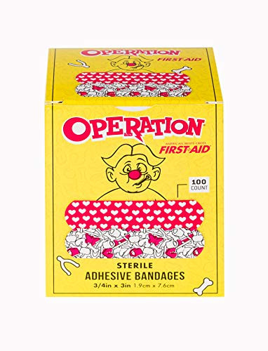Sterile Adhesive Bandages -Operation Board Game Edition- -100/bx-