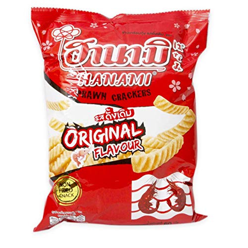 Shrimp Rice Prawn Cracker Original Flavor 60g -2 Pack-