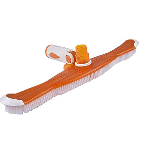 Pool Brush Swimming Pool Floor Cleaning Tool 20inch Algae Remover Scrubber