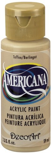 DecoArt Americana Acrylic Multi-Purpose Paint- Toffee by Deco Art
