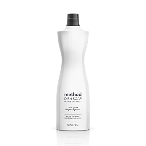 Method Dish Soap- Citrus Grove- 18 Ounce- 1 pack- Packaging May Vary
