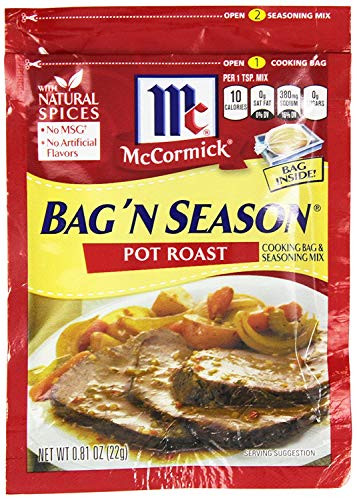 McCormick Pot Roast Bag 'n Season- 0.81-Ounce -Pack of 6-