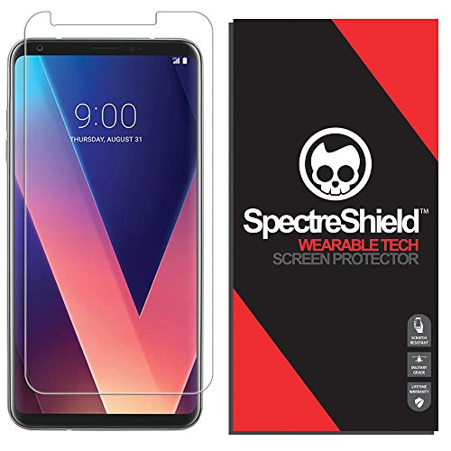 Spectre Shield Screen Protector for LG V30 / V30S ThinQ / V30S Plus  ThinQ / V35 ThinQ Case Friendly LG V30 / V30S ThinQ / V30S Plus  ThinQ / V35 ThinQ Screen Protector Accessory TPU Clear Film