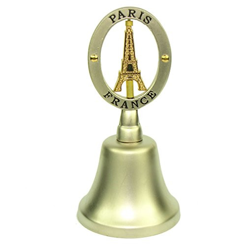 Souvenirs of France - Paris Eiffel Tower Bell - Color: Silver