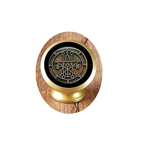 Seal of Astaroth Magnetic Car Phone Mount Holder - Deluxe Car Mobile Bracket - Magnetic Mounts 360 Degree Rotation from Dashboard Unique Customized Gift?Everyday Gift Magnetic Car Phone Mount Holder