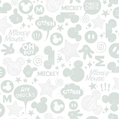 RoomMates Mickey Mouse Icons Peel and Stick Wallpaper