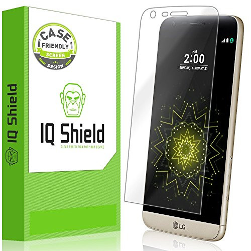 IQ Shield Screen Protector Compatible with LG G5 -Case Friendly- LiquidSkin Anti-Bubble Clear Film