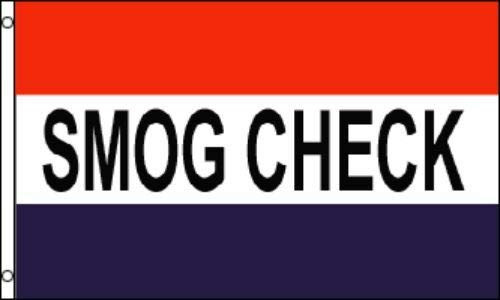 JumpingLight 3x5 Advertising Smog Check Flag 3x5 Banner Brass Grommets - Quality Flags JumpingLight 3x5 Advertising Smog Check Flag 3x5 Banner Brass Grommets - Quality Flags