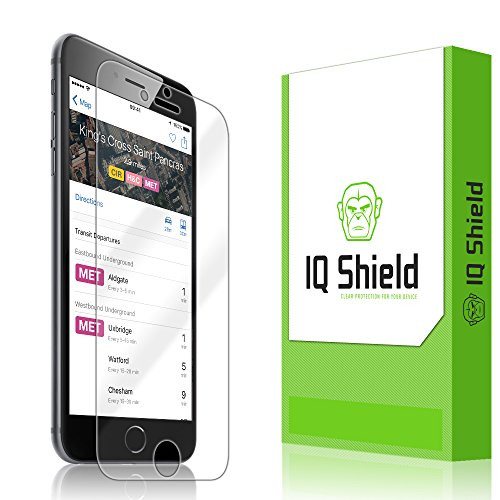 IQ Shield Screen Protector Compatible with Apple iPhone 6S Plus -iPhone 6 Plus 5.5 inch- LiquidSkin Anti-Bubble Clear Film