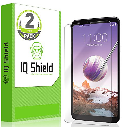 IQ Shield Screen Protector Compatible with LG Stylo 4 -LG Q Stylus--2-Pack- LiquidSkin Anti-Bubble Clear Film IQ Shield Screen Protector Compatible with LG Stylo 4 -LG Q Stylus--2-Pack- LiquidSkin Anti-Bubble Clear Film