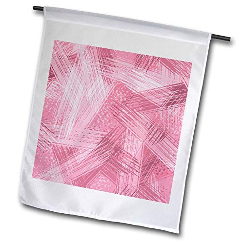 3dRose Anne Marie Baugh - Patterns - Contemporary Pink On Pink Image of Paint Brush Strokes - 12 x 18 inch Garden Flag -fl-317664-1- 3dRose Anne Marie Baugh - Patterns - Contemporary Pink On Pink Image of Paint Brush Strokes - 12 x 18 inch Garden Flag -fl-317664-1-