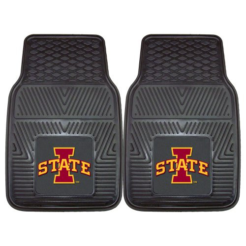 FANMATS NCAA Iowa State University Cyclones Vinyl Heavy Duty Car Mat
