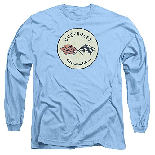 Long Sleeve: Chevy- Classic Corvette Logo Longsleeve Shirt Size XL