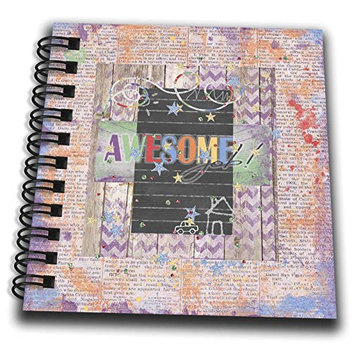 3dRose Image of Awesome- Blackboard- Star- String- Newspaper Art. - Drawing Books -db-334033-3- 3dRose Image of Awesome- Blackboard- Star- String- Newspaper Art. - Drawing Books -db-334033-3-