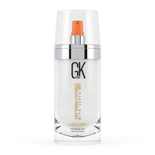 Global Keratin GK HAIR Leave In Conditioner Spray 4 Fl Oz Hair Protection Treatment Strengthens  and  Shines Frizzy- Dry Damaged Hair - Moisturizing Detangler Spray for Smoothing Nourishes Hydrated Hair