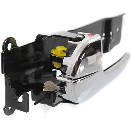 `-Automotive Parts- Interior Door Handle for 2002-2005 Kia Sedona EX Front Driver Chrome Plastic  Plus  One Helpful Free e-Book