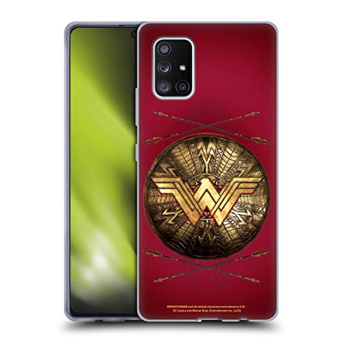Head Case Designs Officially Licensed Wonder Woman Movie Shield and Arrows Logos Soft Gel Case Compatible with Samsung Galaxy A71 5G -2020-