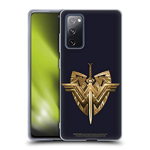 Head Case Designs Officially Licensed Wonder Woman Movie Sword and Shield Logos Soft Gel Case Compatible with Samsung Galaxy S20 FE / 5G