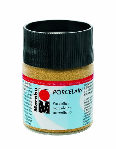 Marabu Porcelain Paint 50ml - 784 Gold