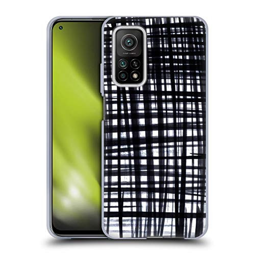 Head Case Designs Officially Licensed Caitlin Workman Brushed Check Patterns Soft Gel Case Compatible with Xiaomi Mi 10T 5G