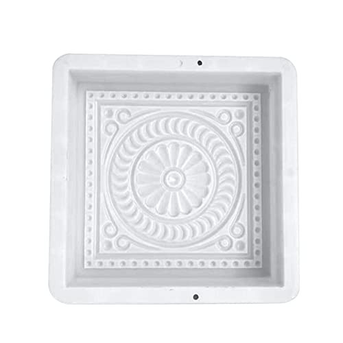 TOTOKA Path Maker Mold Paving Pavement Concrete Mold Stepping Stone Paver Walk Maker DIY Walkway Stepping Stones Cement Paving Mould for Garden Road Courtyard