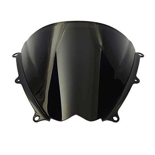 waase Motorcycle Double Bubble Windscreen Windshield Shield Screen For Suzuki GSXR1000 GSXR 1000 K7 K8 2007 2008 -Dark Smoke-