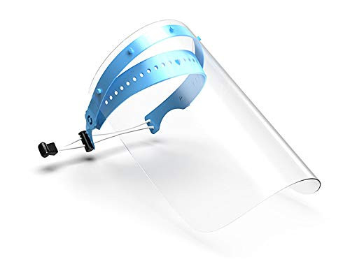 Safety Face Shield 10 Pack Clear Face Shields- Reusable Anti-fog Full Face Shields for Women Men