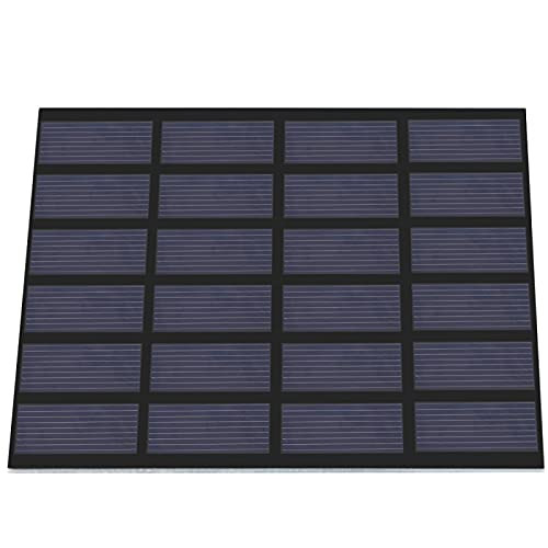 1.5W 6V Mini Polysilicon Solar Panel PET Laminated Board DIY Battery Charger for Outdoor- Solar Panel Polysilicon Solar Panel Mini Solar Panel