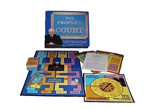Hoyle The People's Court Board Game Vintage 1986