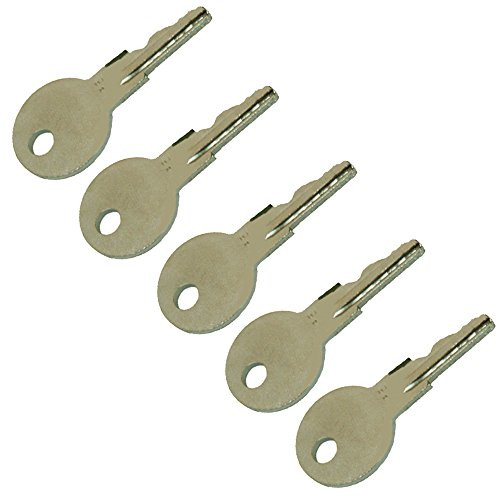556 Pack of 5 Keys for Various Fits Ford Fits New Holland Skid Steer Models