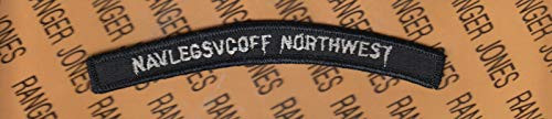 USN Navy Legal Service Office NAVLEGSVCOFF Northwest tab Rocker arc Patch