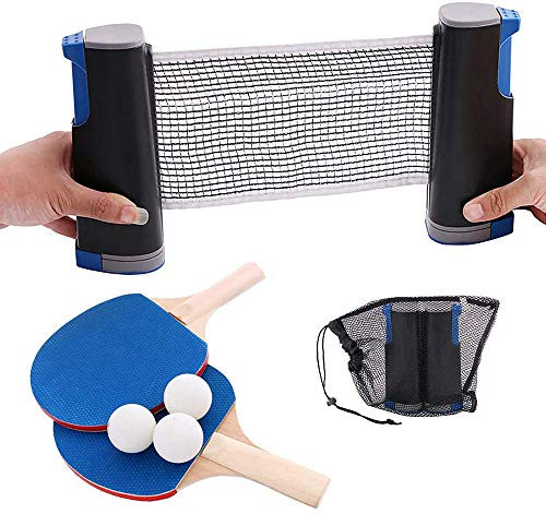 Bocotous Table Tennis Set Professional Ping Pong Paddle Advanced Training Table Tennis Racket with Storage Bag