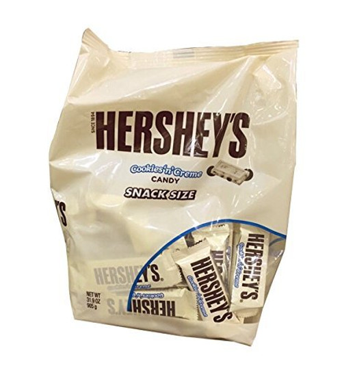 Hershey's Cookies 'n' Creme Snack Size Bars -31.9 Ounce Bag-