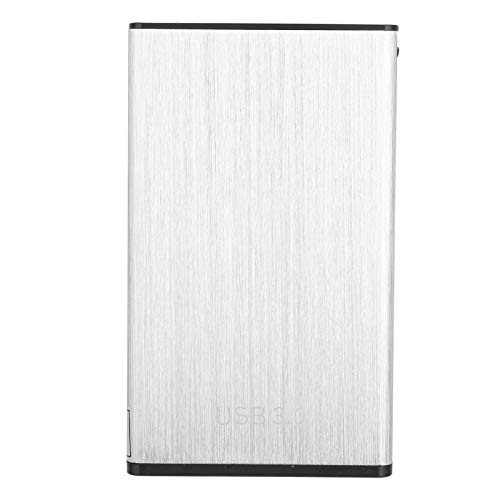 Hard Drive- 2.5in USB3.0 Silver Mobile Hard Drive- 50-130M/S Computer Mechanical Accessories Fit for Notebook All-in-one Desktop Computer-120g-