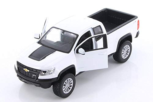 2017 Chevy Colorado ZR2, White - Maisto 31517W - 1/27 Scale Diecast Model Toy Car