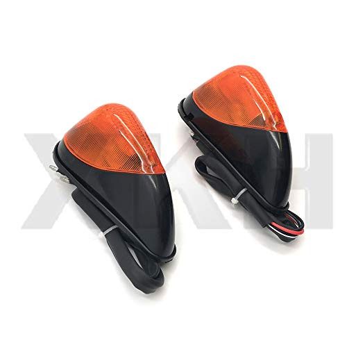 XKMT-Amber Front Turn Signals Compatible With Kawasaki Ninja EX 250 1988-2007 2001 2002 2003 UE -B07HGMH54D-