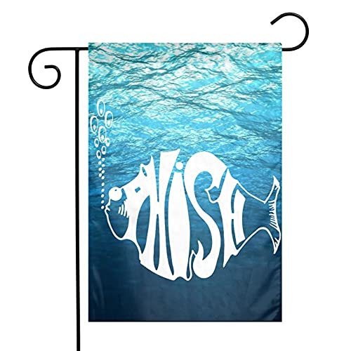 Phish Logo Banner Flag 12 X 18 Inch Foot Flags Garden Yard House Flags Indoor And Outdoor Sport Decoration
