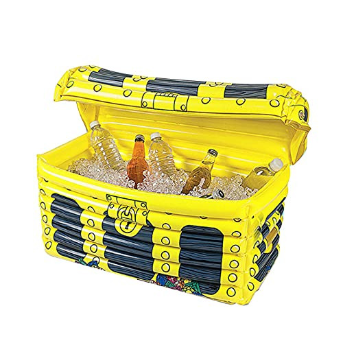 Inflatable Serving Bar Salad Ice Tray Food Drink Containers - BBQ Picnic Pool Party Supplies Buffet Luau Cooler-Floating Drink Holder For Pool Party Beach Camping