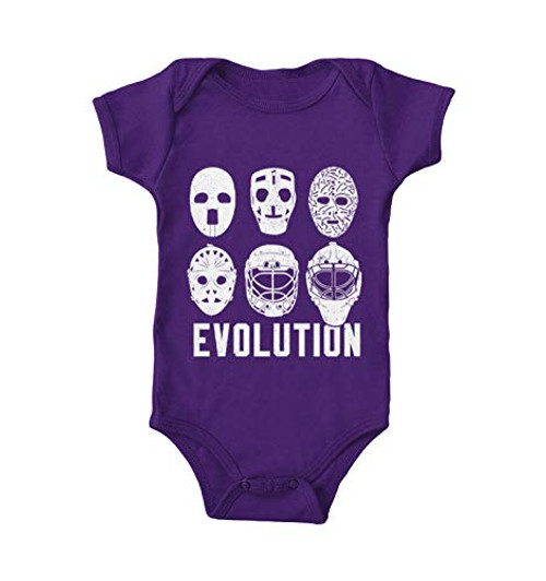 Evolution of Hockey Mask - Goalie Bodysuit -Purple- 18 Months- Evolution of Hockey Mask - Goalie Bodysuit -Purple- 18 Months-