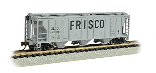 Bachmann Industries PS-2 Frisco Three-Bay Covered Hopper Vehicle (N Scale)