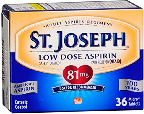 St Joseph Aspirin Tabs 36 Size 36ct St Joseph Aspirin Tabs 36ct