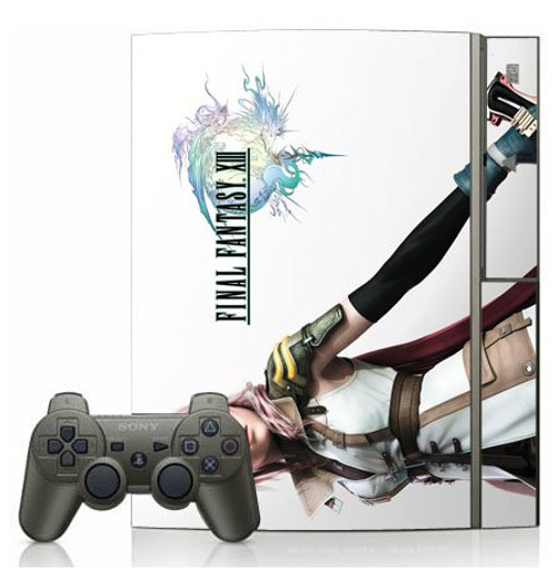 Final Fantasy XIII 13 Limited Edition Skin for Sony Playstation 3 Console Final Fantasy XIII 13 Limited Edition Skin for Sony Playstation 3 Console