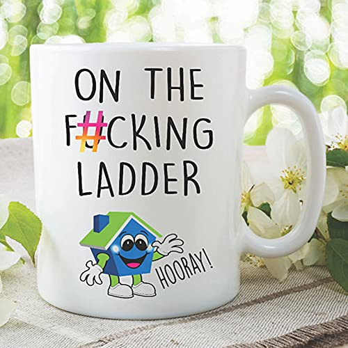 Home Owner Mug- Printed Tea Cup- Funny Rude Mugs- Ladder Coffee Mug-- Mother's Day Mugs- Independence Day Gifts For Mom From Sons- Daughters- Children- And Husbands- 11oz Or 15oz Funny Mom Mug-